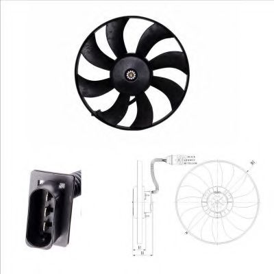 Ventilator, radiator 2