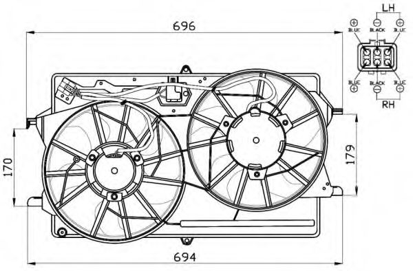 Ventilator, radiator 3