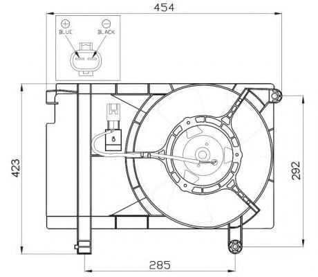 Ventilator, radiator