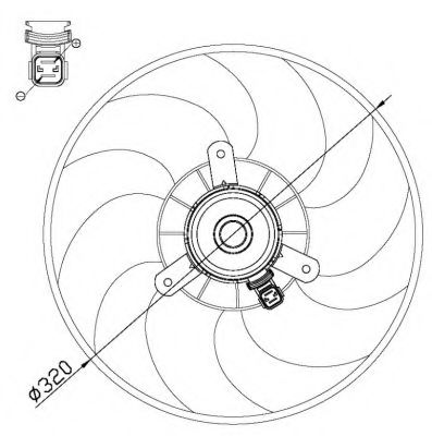 Ventilator, radiator 3