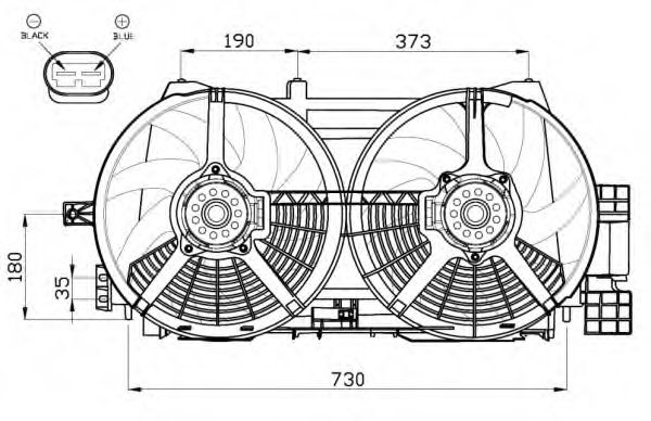 Ventilator, radiator 3