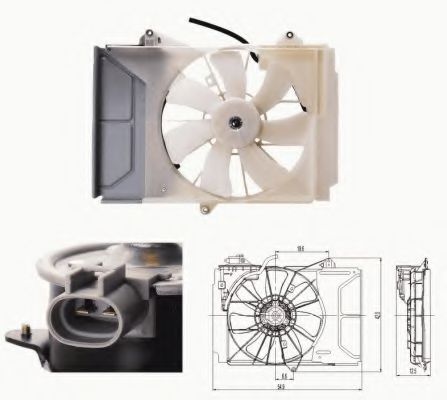 Ventilator, radiator