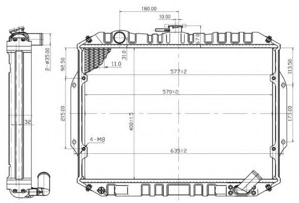 Radiator, racire motor