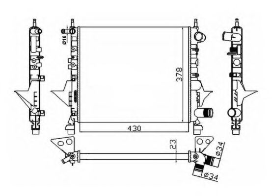 Radiator, racire motor