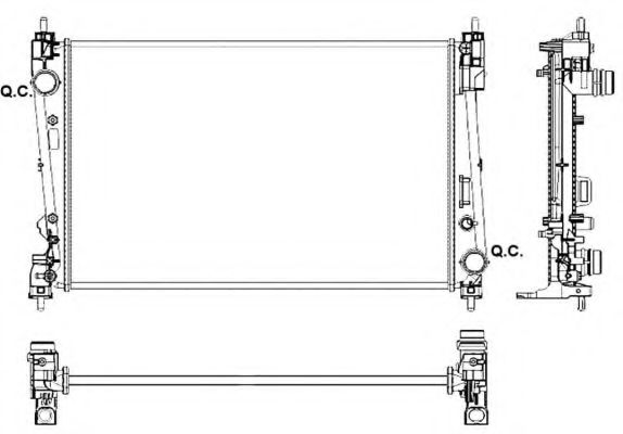Radiator, racire motor