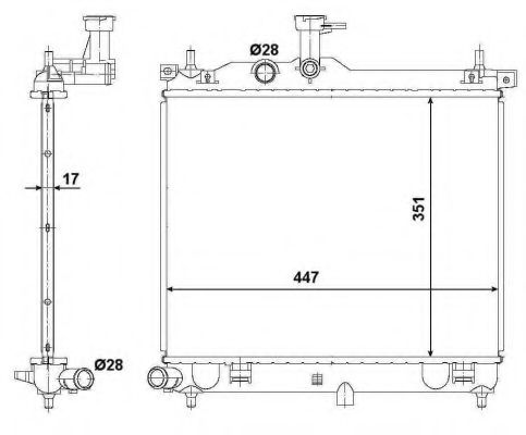 Radiator, racire motor
