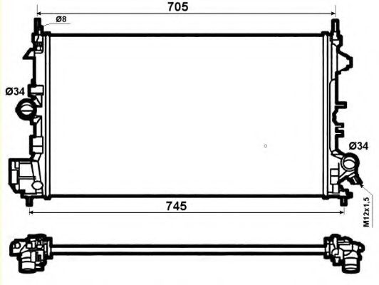 Radiator, racire motor