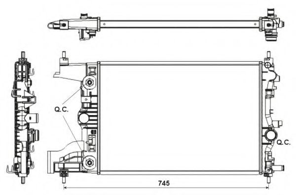 Radiator, racire motor