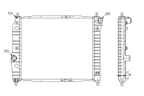Radiator, racire motor