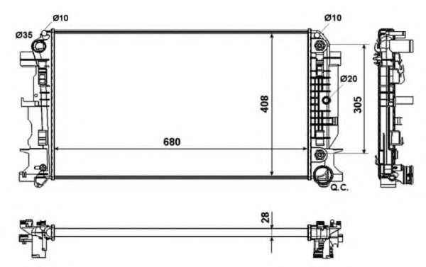 Radiator, racire motor