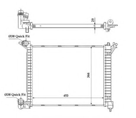 Radiator, racire motor