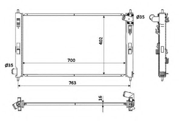 Radiator, racire motor