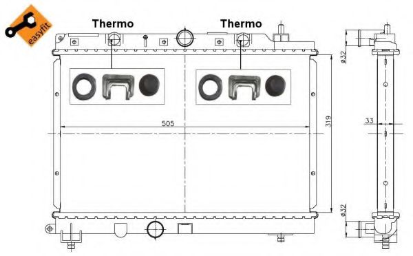 Radiator, racire motor