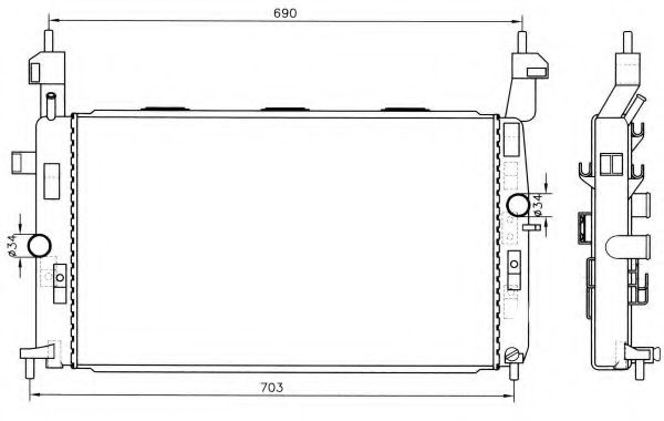 Radiator, racire motor