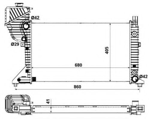 Radiator, racire motor