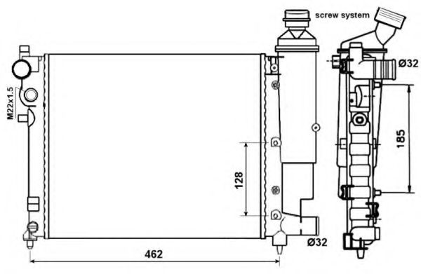 Radiator, racire motor