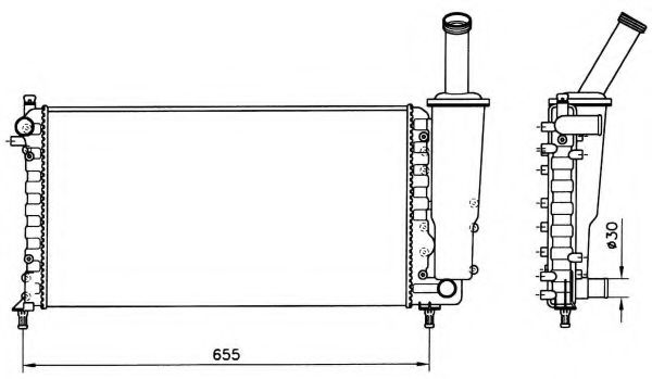 Radiator, racire motor