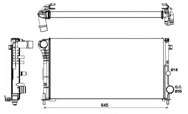 Radiator, racire motor