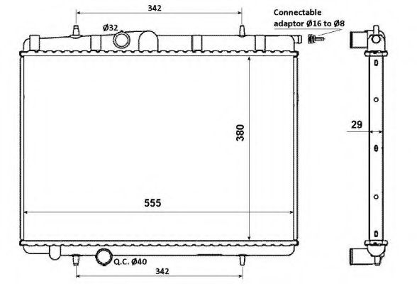 Radiator, racire motor