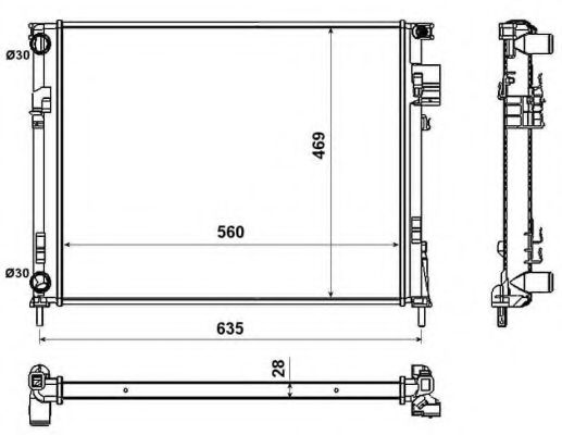 Radiator, racire motor