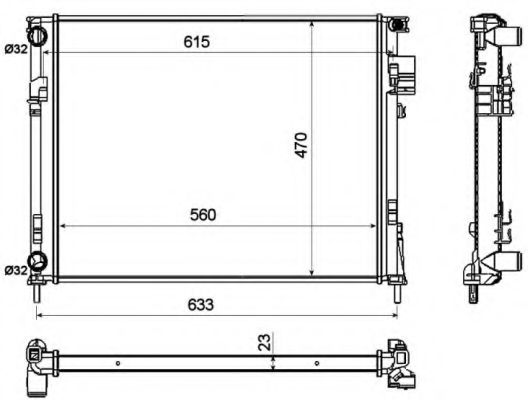 Radiator, racire motor