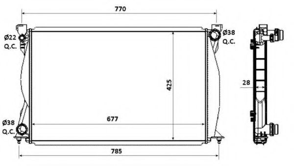 Radiator, racire motor