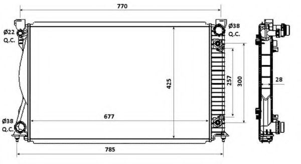 Radiator, racire motor