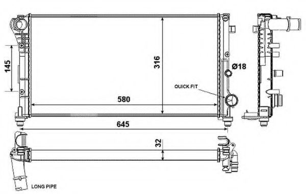Radiator, racire motor
