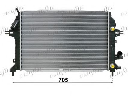 0107.3117 Radiator, racire motor FRIGAIR 