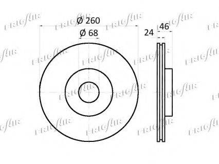 Disc frana 2