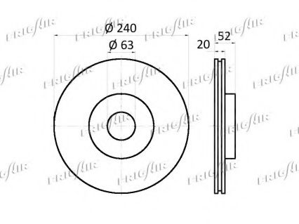 Disc frana 2