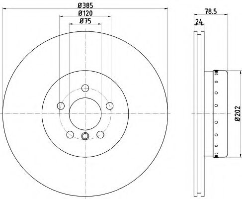 65137 Disc frana PAGID 