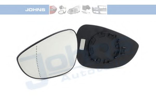 32 03 37-80 Sticla oglinda, oglinda retrovizoare exterioara JOHNS 