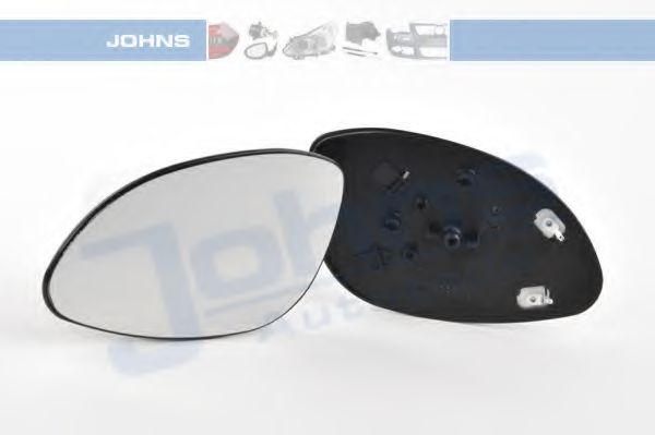 55 15 37-81 Sticla oglinda, oglinda retrovizoare exterioara JOHNS 
