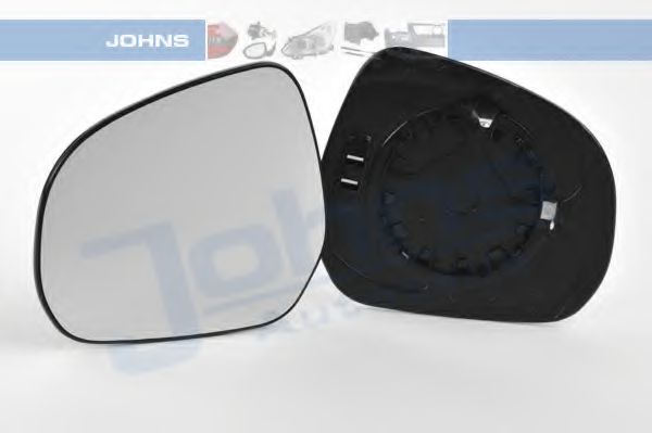55 62 37-80 Sticla oglinda, oglinda retrovizoare exterioara JOHNS 