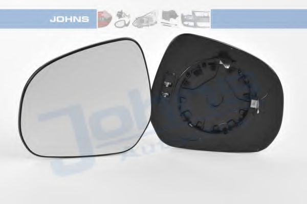 55 62 37-81 Sticla oglinda, oglinda retrovizoare exterioara JOHNS 
