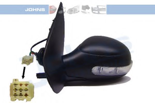 57 26 37-75 Oglinda exterioara JOHNS 