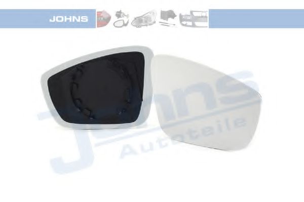 95 06 38-80 Sticla oglinda, oglinda retrovizoare exterioara JOHNS 