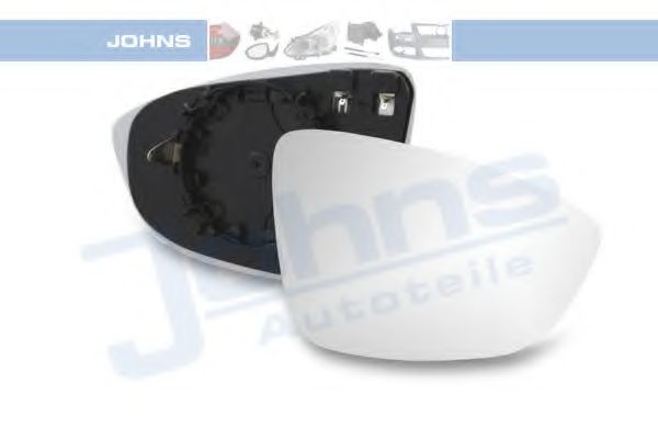 95 51 38-81 Sticla oglinda, oglinda retrovizoare exterioara JOHNS 