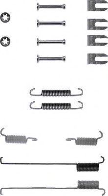 X0082 Set accesorii, sabot de frana PAGID 