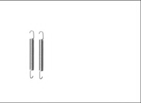 X0285 set accesorii, saboti frana parcare PAGID 