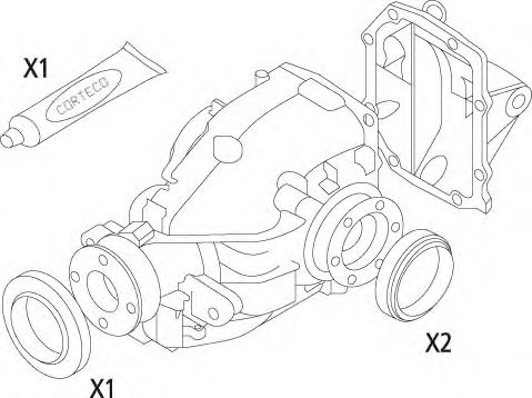 Set garnituri, diferential 2
