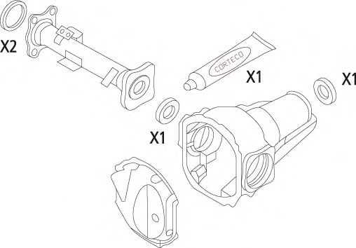 Set garnituri, diferential 2