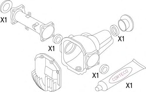 Set garnituri, diferential 3