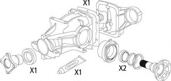 Set garnituri, diferential 3