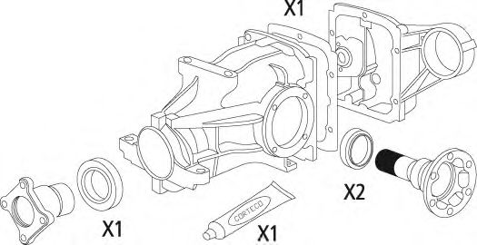 Set garnituri, diferential 4