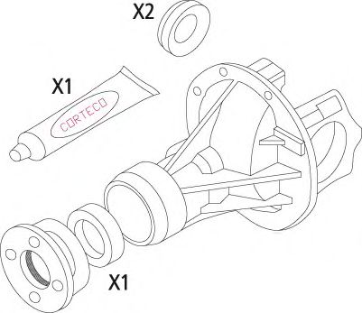 Set garnituri, diferential 2