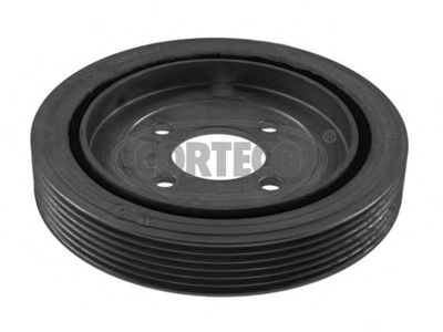 Fulie curea, arbore cotit