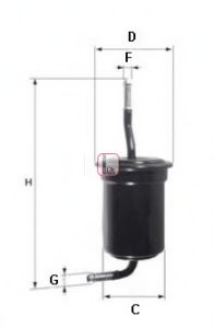 filtru combustibil