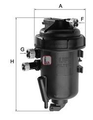 S 5139 GC filtru combustibil SOFIMA 